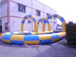 Blue Inflatable Race Track (CYSP-619)