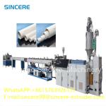 Threading Corrugated PVC Pipe Extrusion Machine Production Line 16mm-63mm