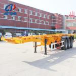 Professional Wholesales 3 Axles 40ft Container Trailer in India and Malaysia