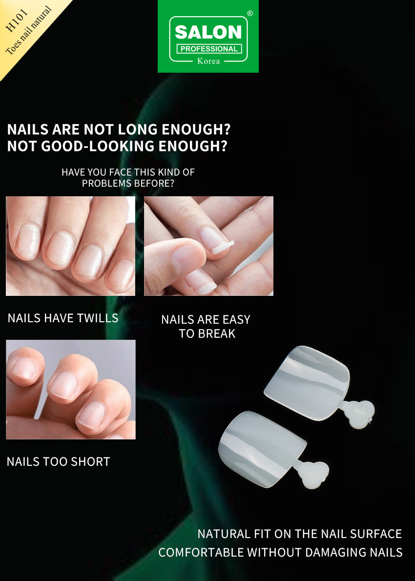 500pcs/Box ABS Salon Professional False Nails For DIY Nail Art