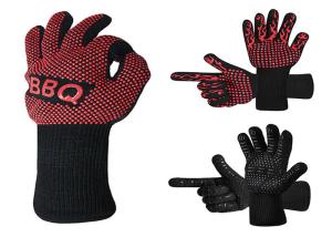 Quality 932 °F Heat Resistant Food Handling Gloves Aramid Fiber And Cotton Material wholesale