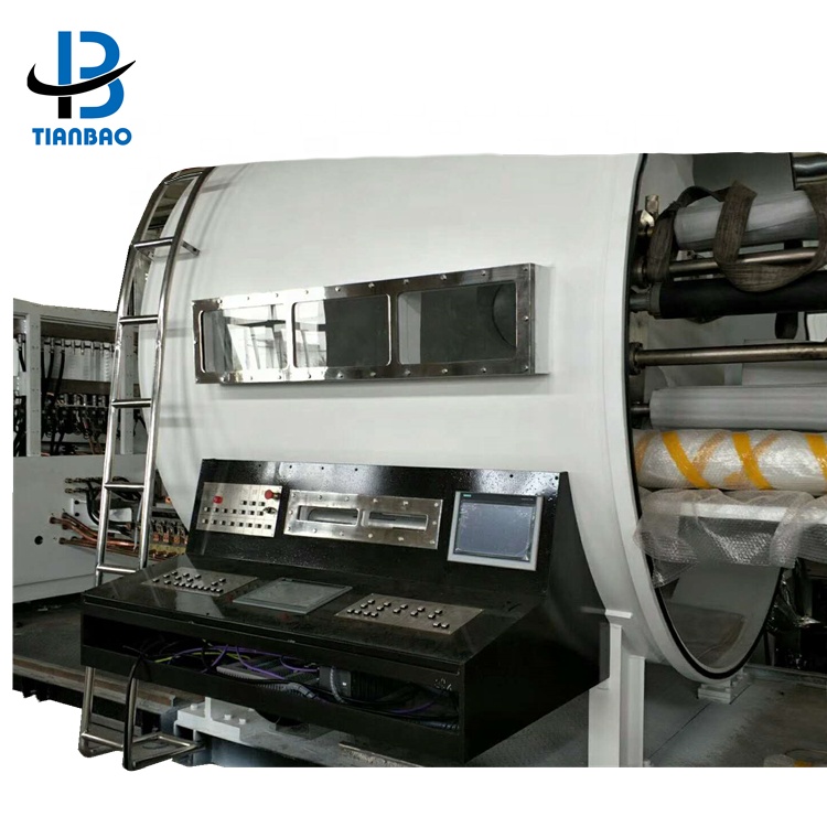 300KV High Voltage Vacuum Metallizer for Roll to Roll Film Metallizing Production