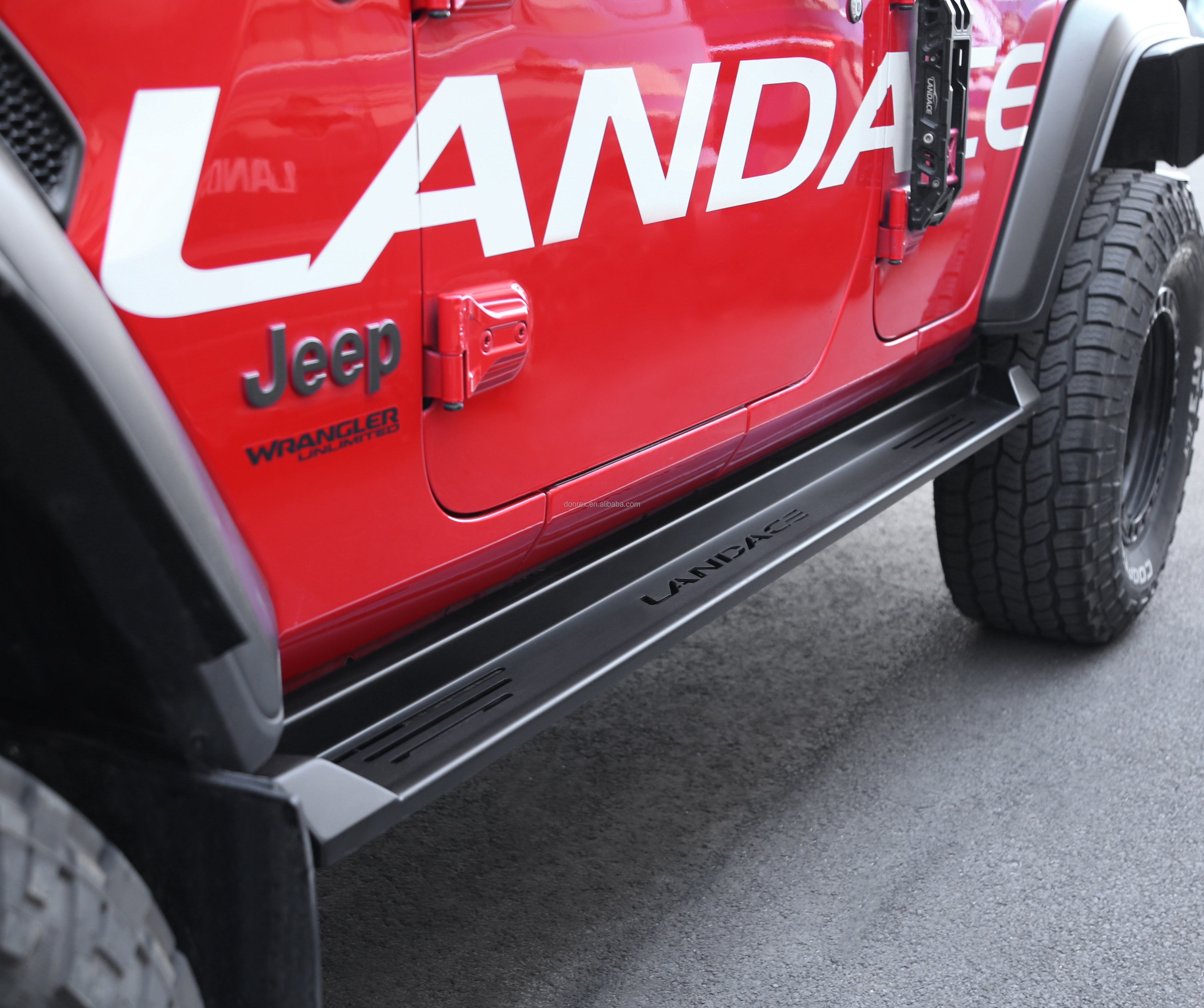 JEEP Car Fitment Aluminum Alloy Side Pedal Step Boards Running Board