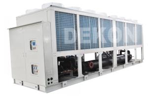 Quality Air cooled screw chiller 700KW with heat pump wholesale