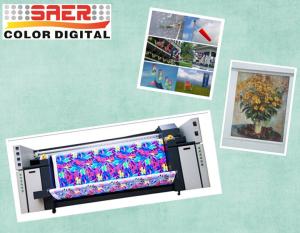 Quality Inkjet Digital Textile Printer With Epson 4720 Heads Continuous Ink Supply wholesale