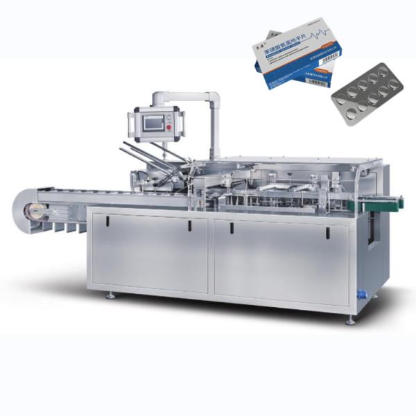 Pharmaceutical Tablet Capsule Softgel Blister Horizontal Automatic Cartoning