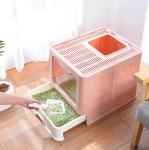 Plastic Automatic Cat Toilet Box Self Cleaning Smart Cat Litter