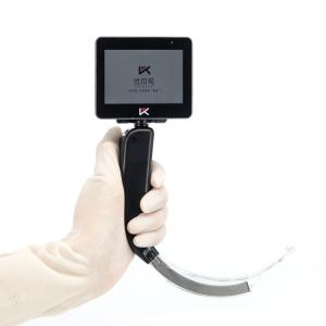 Quality ODM OEM Hospital Surgical Instruments 3 Inch Screen Rigid Video Laryngoscope Set wholesale