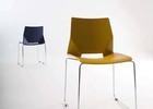 Quality Yellow Meeting Room Chairs Stackable Waiting Room Chairs 46cm 81cm wholesale