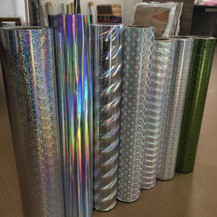 Soft and Durable Reflective Transparent Rainbow Holographic Film for Inkjet Printer