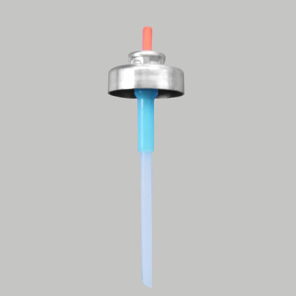 Cheap 20mm Air Freshener Metered Aerosol Valve With L Shape Actuator for sale