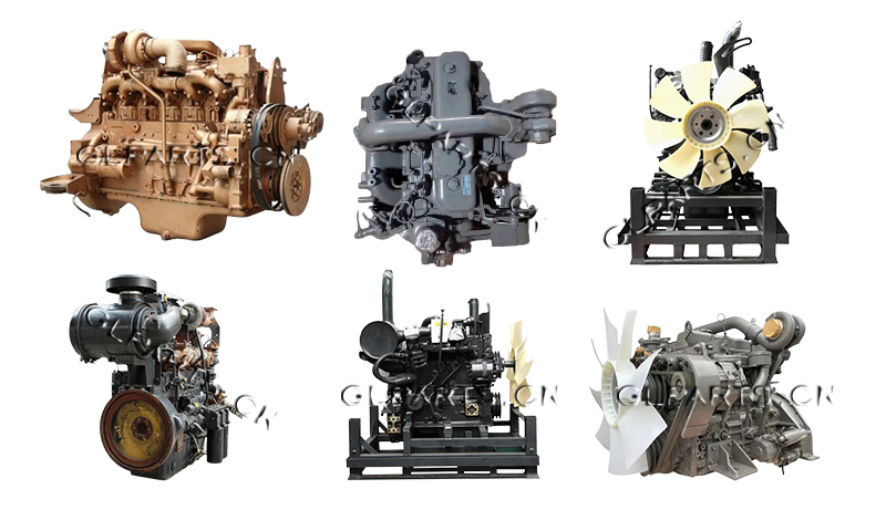 6D22 6D22T 6D22TC 6D22C 6 Cylinder Diesel Engine For Mitsubishi