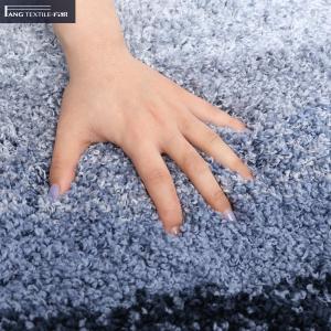 Quality Non Slip Faux Wool Fluffy Water Absorbent Tufted Bath Mat wholesale