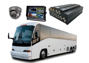 Quality Bus CCTV HDD Mobile DVR 4CH Hard Drive H.264 Compression Format wholesale
