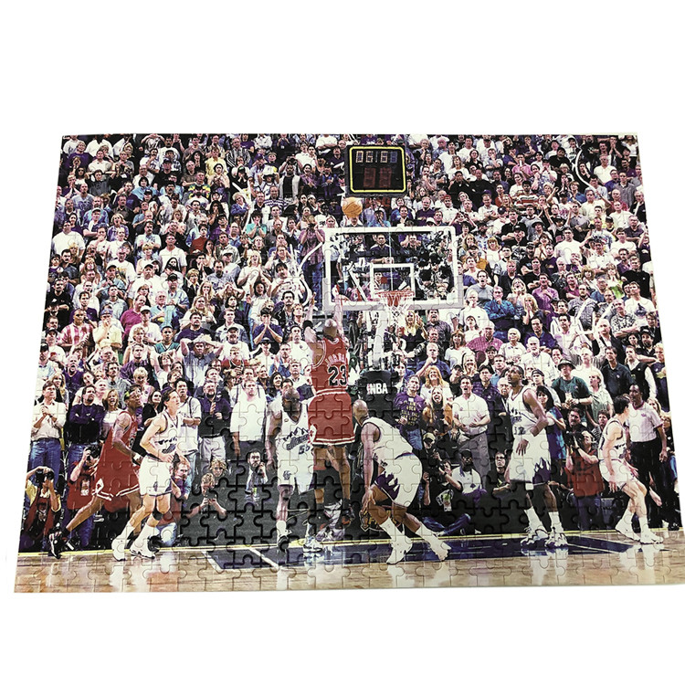 Children 250g CCNB 3d Paper Jigsaw Puzzle Games 70x50cm Size