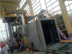Forging Parts Cleaning Tilting Drum 440V Auto Blasting Machine