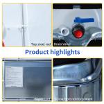 SIDUN 1000 Litre Chemical Tote Container 1200x1000mm