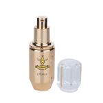 40ml Golden Cylinder Spray Bottle Glass Skincare Packaging For Cosmetic