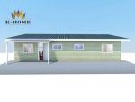 Ready -made Steel Frame Prefab Houses For Family Living
