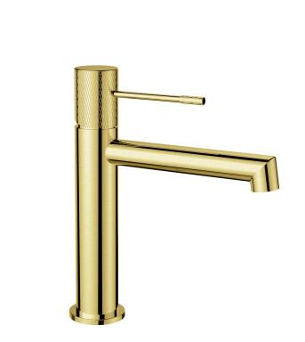 Chrome Surface Finishing Basin Mixer Faucet Gold Basin Mixer Tap Water Flow