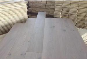 Quality BCD grade 190mm wide smoked white Russian oak timber flooring wholesale