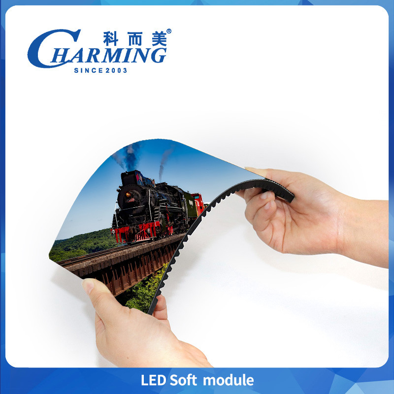 Wholesale Price P4 Led Soft Module Indoor Display Panel Module weight255g 256*128MM Low energy consumption