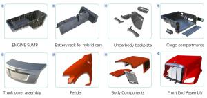 Quality SMC Molding FRP Truck Body Great Wear Resistance ISO/TS-16949 Approved wholesale