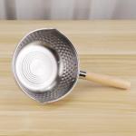 Non Stick Japanese Sauce Pan Stainless Steel Restaurants Soup Cooking Pot With