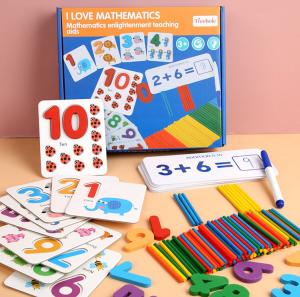 Quality Nontoxic 15cm Montessori Counting Board Wooden Multiplication Board wholesale