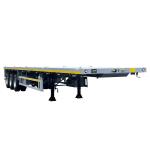 30 Tons, 40 Tons, 50 Tons, 60 Tons Container Flatbed Truck Semi-Trailer