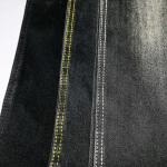 Heavy Thick Brushed Woven Grey Denim Fabric Winter Design 178CM