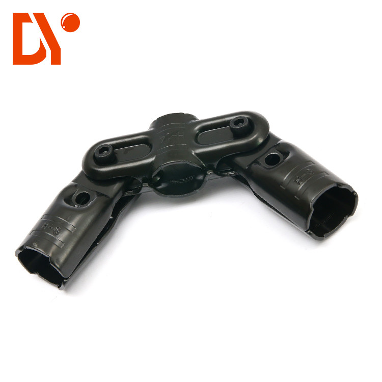 Professional Stainless Metal Pipe Connectors Black Color Anti Corrossion