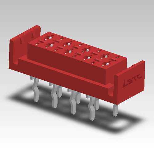 Picoflex Male Micro Match Connector , 1.27mm Right Angle Header Connector