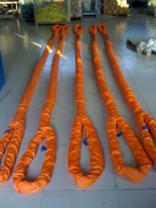 Quality Eye &amp; Eye Soft Round Sling Customized Length Color High Strength Long Working Life wholesale