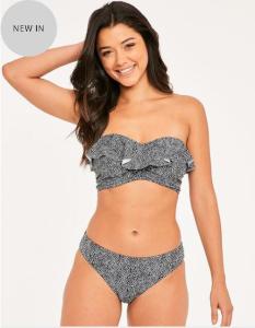 Quality Run Wild Underwired Padded Frill Bandeau wholesale