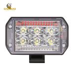 Metal White Red Blue Flash 80V Motorcycle Fog Light