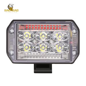 Quality Metal White Red Blue Flash 80V Motorcycle Fog Light wholesale