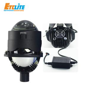 Quality Bi Projector Auto High 2.5 Inch Bi-Led 16000Lm 5500K 150W Car Bi Led Light Headlight Projector Lens For Car wholesale