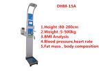 Medical height weight scales with fat mass , blood pressure, body water and BMI