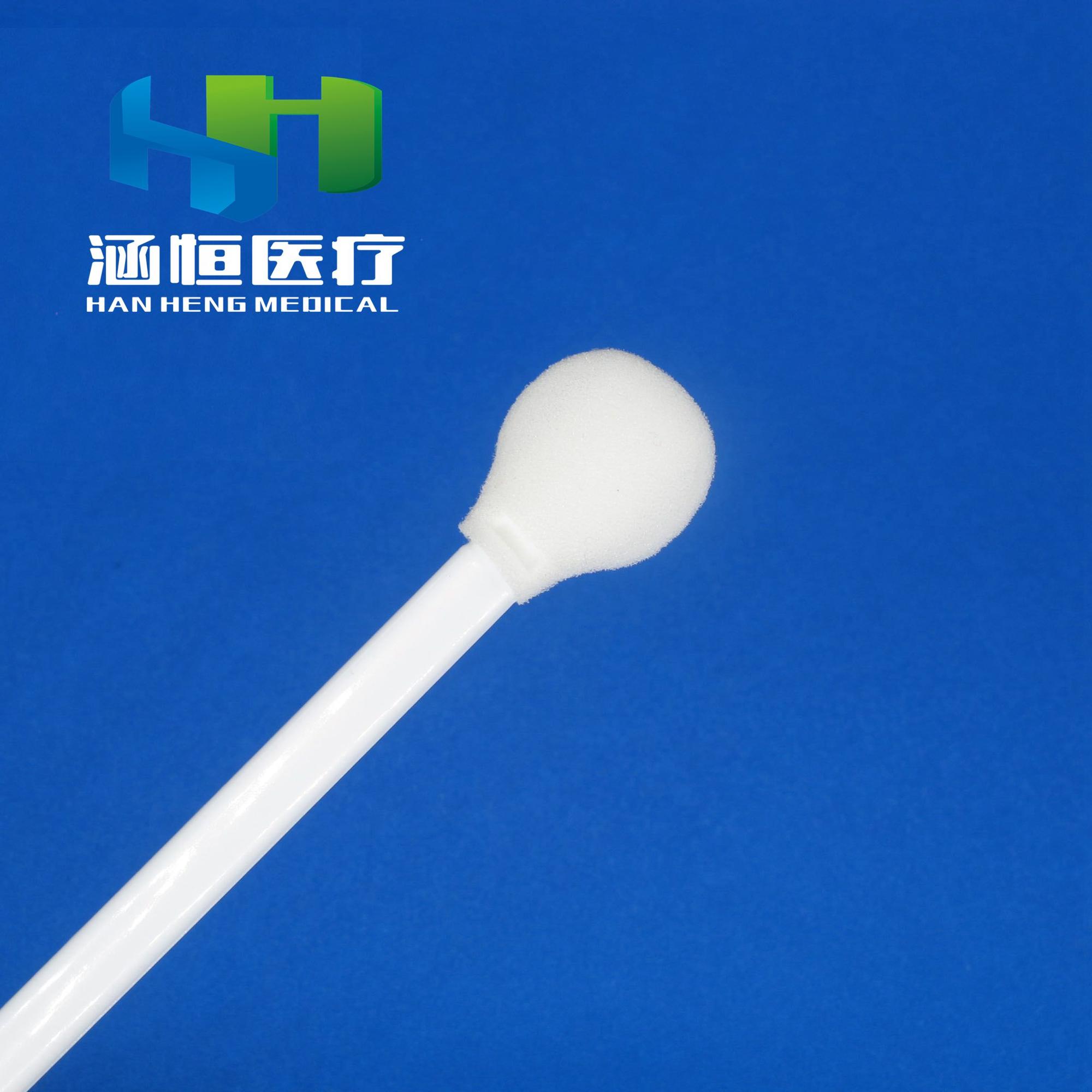 Sanitary 12.5cm Disposable Oral Care Sponge Swabs For Tooth Care