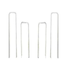 Quality Garden landscape staples U shape pins turf nails wholesale