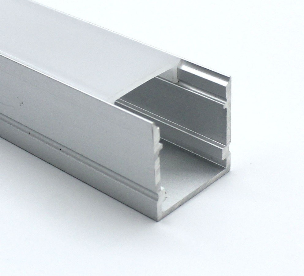 1m 2m 3m LED Aluminum Profile For LED Lighting Strip Outdoor Super Slim Recessed