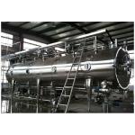 Mirror Polising Vacuum Mesh Belt Dryer Machine Steam / Hot Water Heating