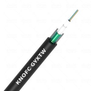 Quality GYXTW Armoured Cable 12core Single Mode Overhead Armored Optic Fiber Cable wholesale