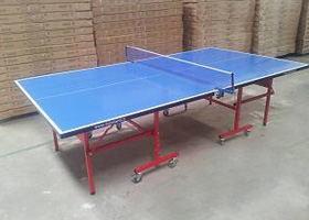 Waterproof Full Size Outside Table Tennis Table , Blue Color Outdoor Ping Pong