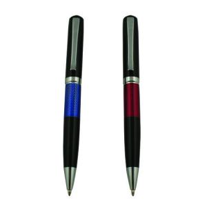 Quality Silky Smooth Promotional Metal Pens , Blue Ink Professional Ballpoint Pen wholesale