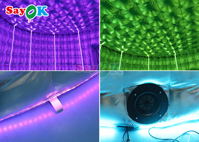 Party Events Automatic Inflatable 360 Photo Booth Enclosure Backdrop