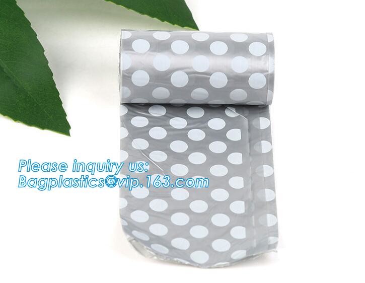 Easy-Tie Baby Disposable Diaper Sacks Bags,100% Biodegradable Diaper Bags with Baby Powder Scent, bagplastics, bagease