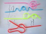 Disposable Plastic Drinking Bendy Straws Bar Party