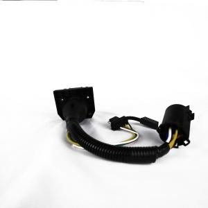 Quality Durable Trailer Pin Connector Black Plastic Trailer Adaptor 24v Voltage wholesale